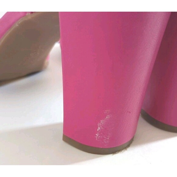 LIFE STRIDE Ankle Strap Sandals Averly Size 8.5 Pink Women's High Heel Shoes - Picture 8 of 11